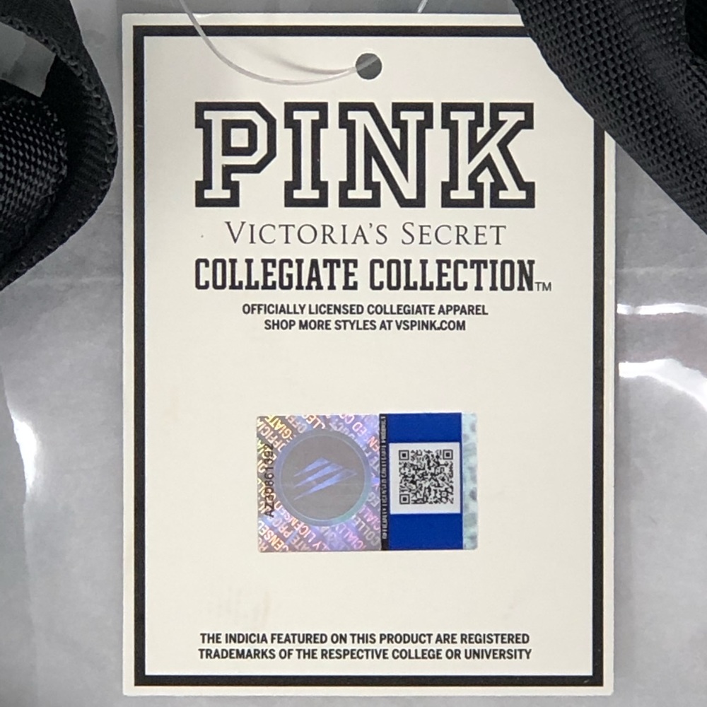 PINK VS MSU Collegiate Clear Mini Backpack NWT - Picture 4 of 6